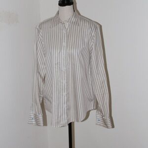 Brooks Brother,   Semi Fitted Non Iron button down striped shirt